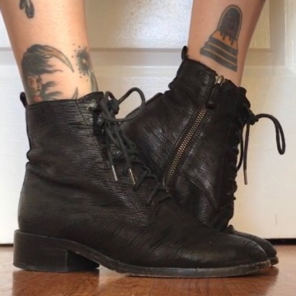 Eileen Fisher Bravo leather ankle boot